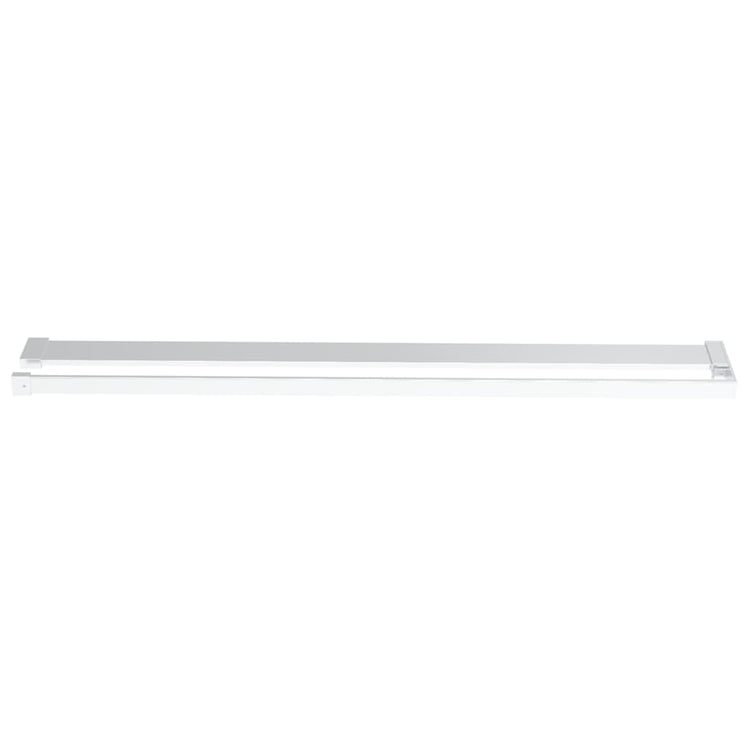 Vidaxl Walkschep für Gehen -In -Duschwand 80 cm Aluminium Chrom -gelenkt