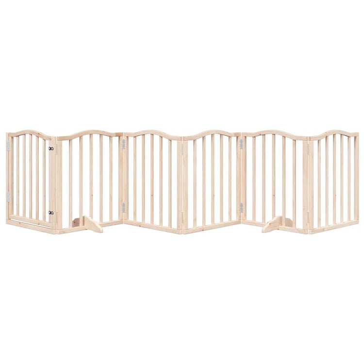 Vidaxx faltbares Hundegitter 6 Paneele 300 cm Pappelholz