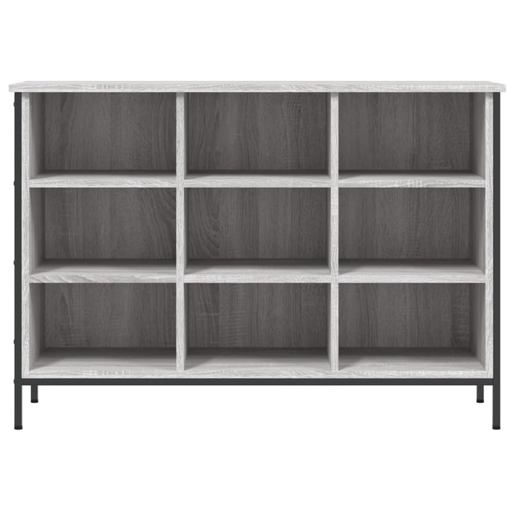 VIDAXL -Schuhschrank 100x35x70 cm propertiertes Holzgrau Sonoma Eiche Farbe