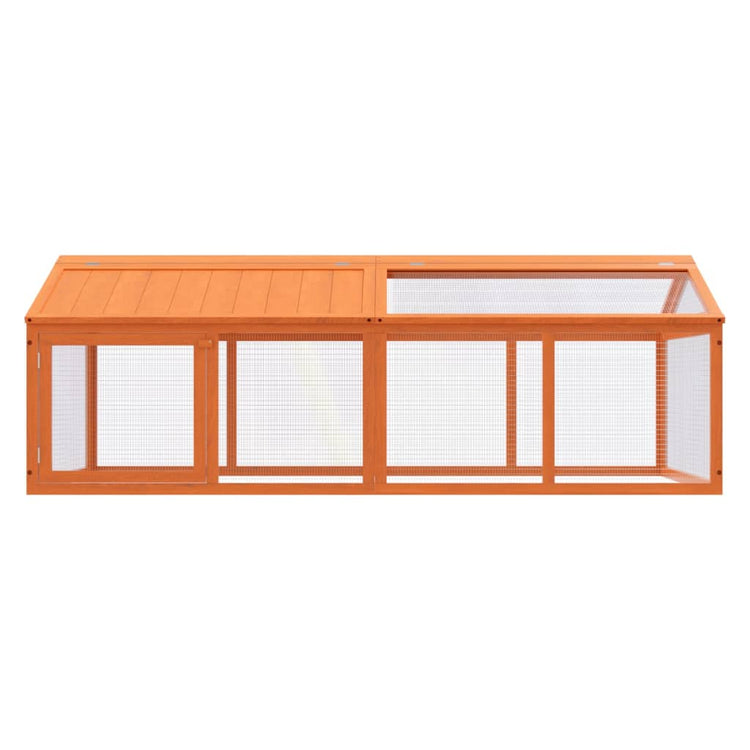 VIDAXL -Tierringe 200x112.5x74 cm Festkiefernbraun