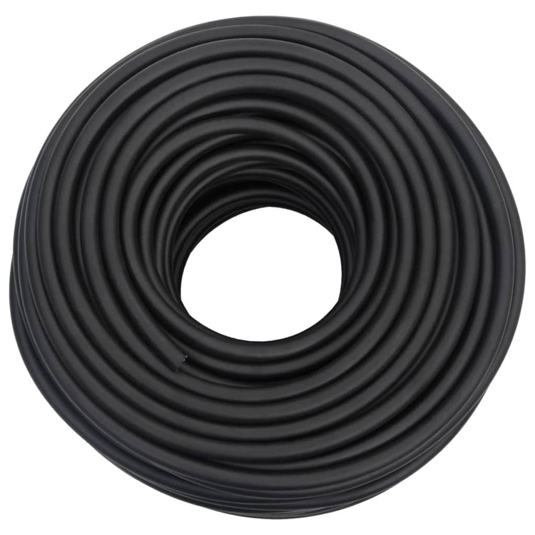 Vidaxl Air Hose Hybrid 0,6 '' 50 m Gummi und PVC Schwarz