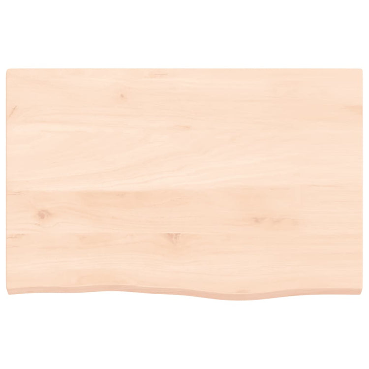 VIDAXL -WHOBAIN -Blatt 60 x 40 x 2 cm unbehandeltes festes Holz