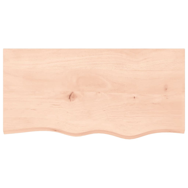 VIDAXL WASHBAIN-TABELLE 80x40x (2-4) cm unbehandeltes festes Holz