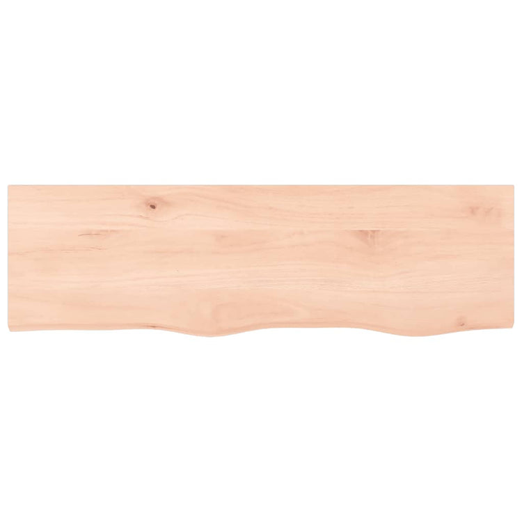 VIDAXL WASHBAIN TABELLE 100x30X (2-4) cm Unbehandeltes Festholz