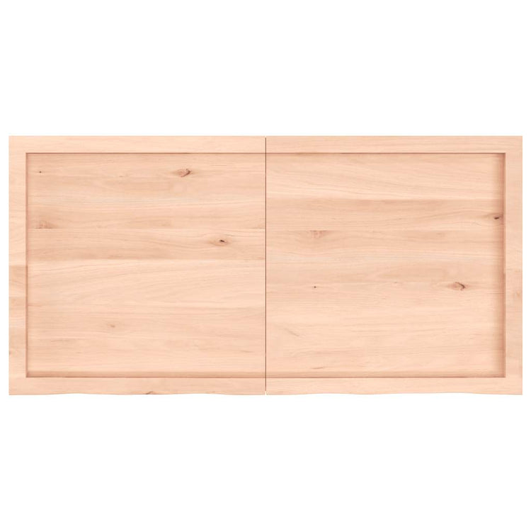 VIDAXL WASHBAIN-Blatt 120x60x (2-6) cm unbehandeltes festes Holz