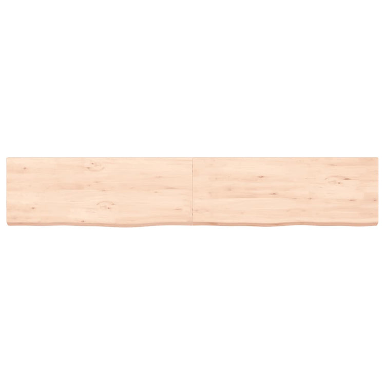 VIDAXL WASHBAIN-Blatt 160x30x (2-4) cm unbehandeltes festes Holz