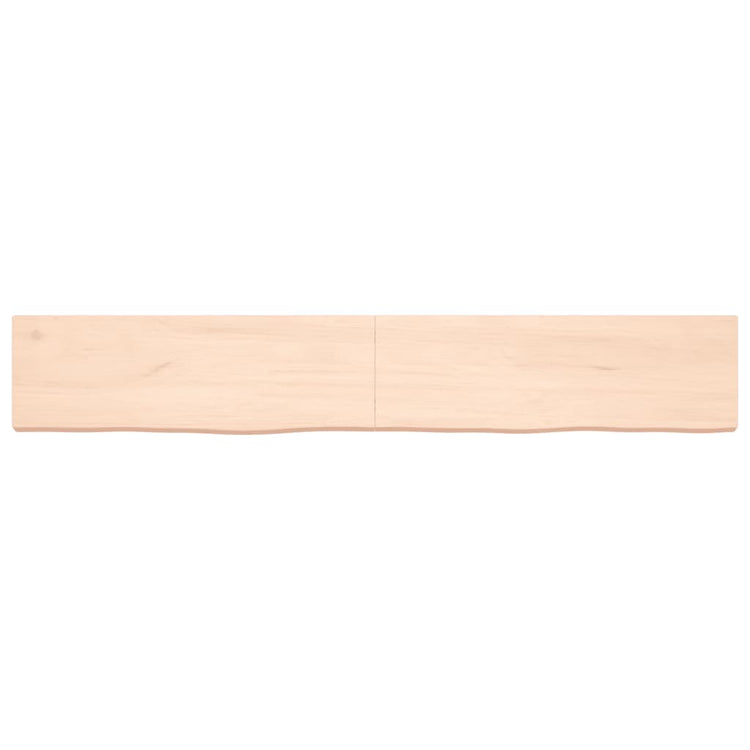 VIDAXL WASHBAIN-Blatt 180x30x (2-6) cm unbehandeltes festes Holz