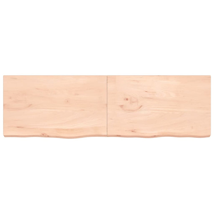 VIDAXL WASHBAIN-Blatt 200x60x (2-6) cm unbehandeltes festes Holz