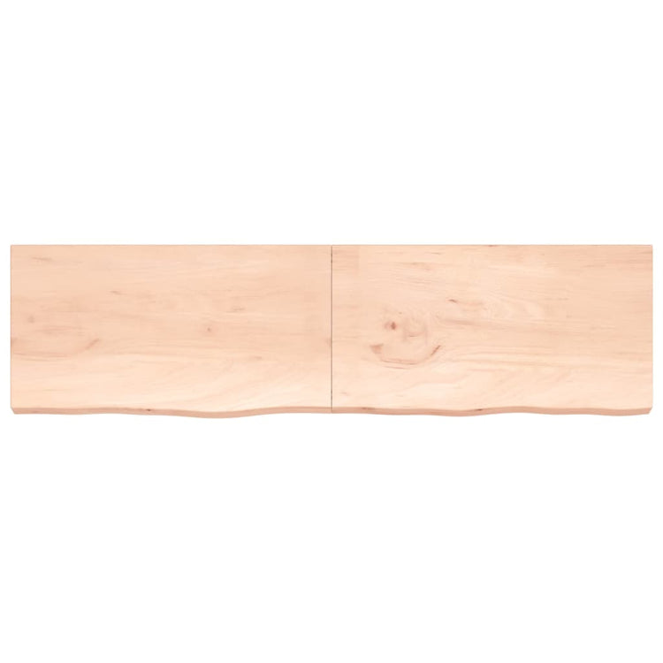 VIDAXL WASHBAIN-Blatt 220x60x (2-6) cm unbehandeltes festes Holz
