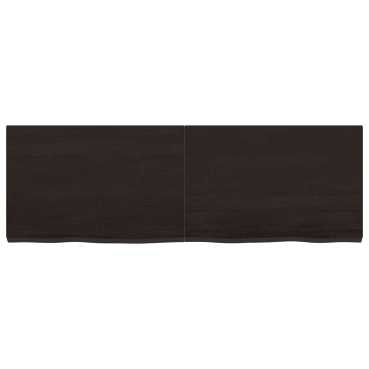 VIDAXL WASHBAIN TABELLE 120x40X (2-4) CM behandelt massives Holz dunkelbraun