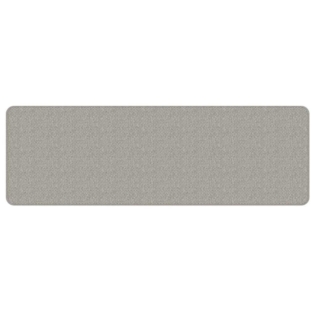 Vidaxl Teppichläufer 50x150 cm Sisal-Look Taupe