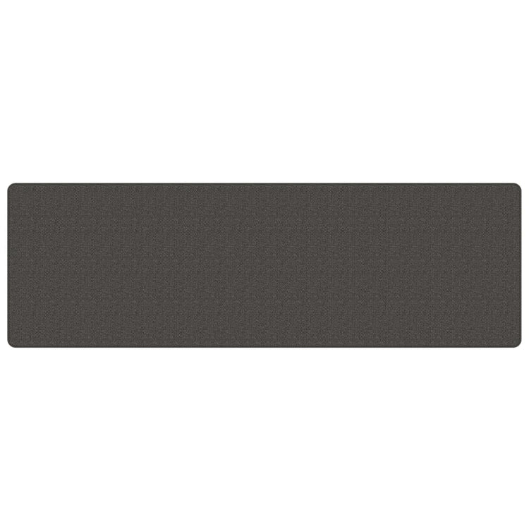 Vidaxl Teppich Runner 80x250 cm Sisal-Look Anthracitfarben