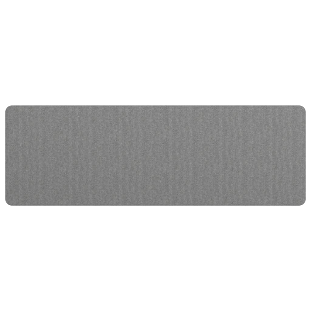Vidaxl Teppichläufer 60x180 cm Grau