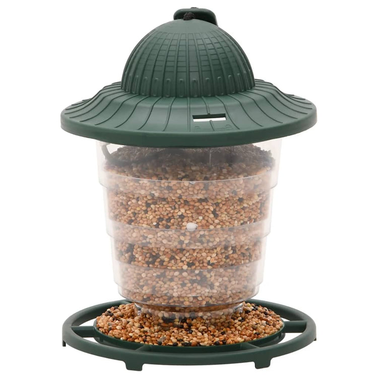 Vidaxl -Vogelfutter 3 PCs 13x13x17 cm dunkelgrün