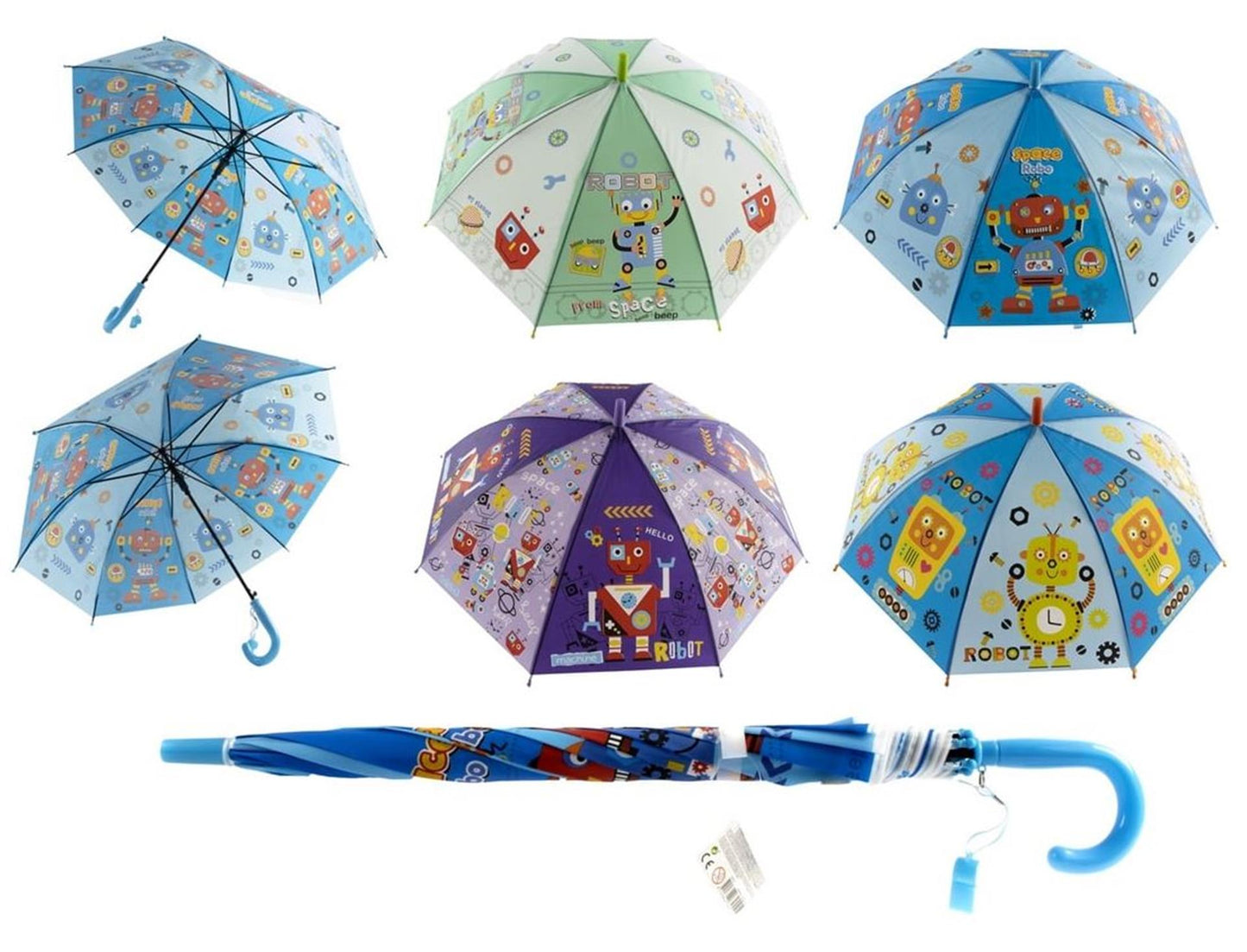 Regenschirmroboter 65cm 4-fach sortiert