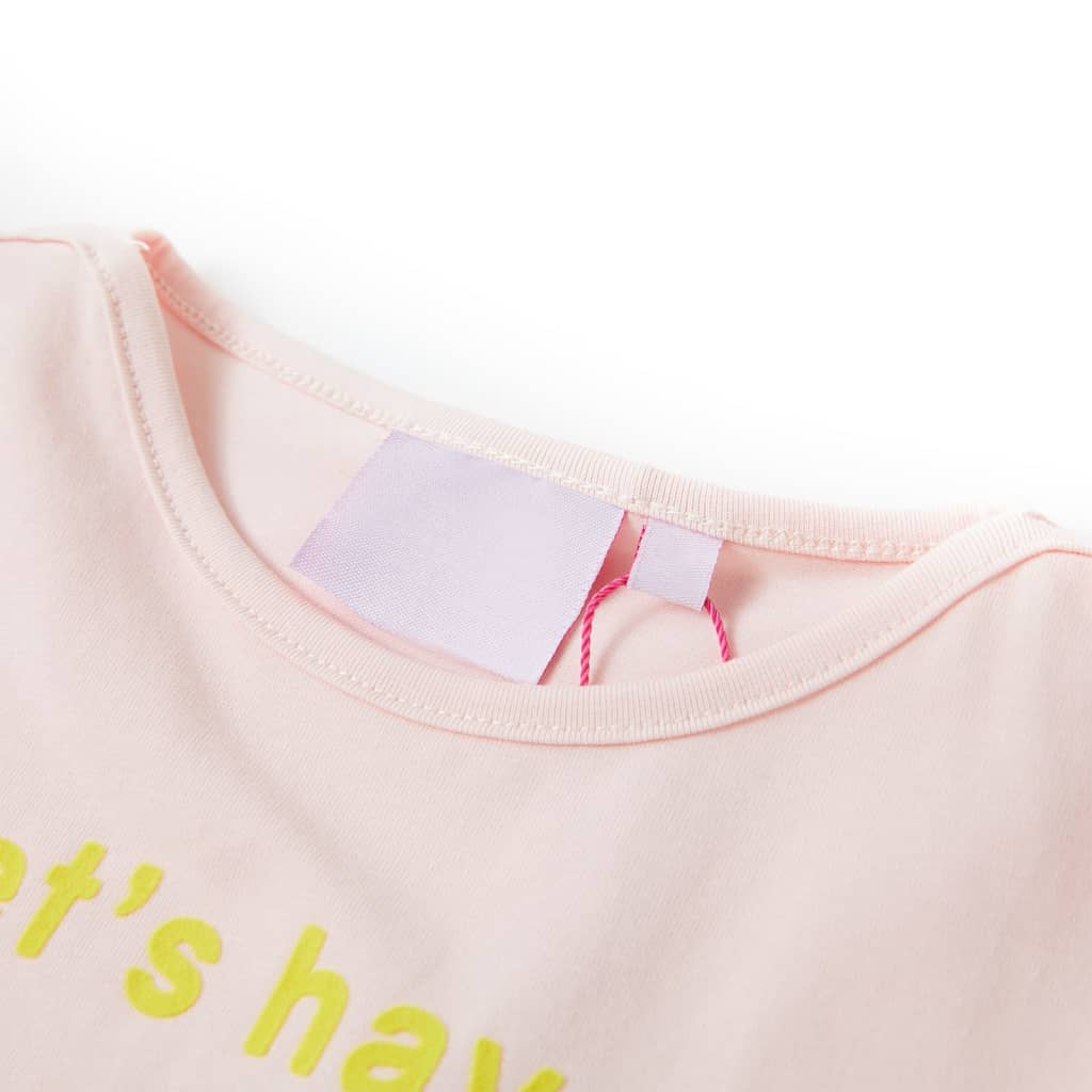 Vidaxl Kinderhemd 140 weiches Pink