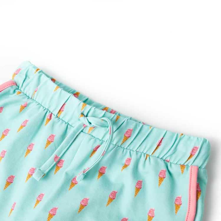 Vidaxl -Kindershorts mit Trekoord 128 Light Mint -Colored
