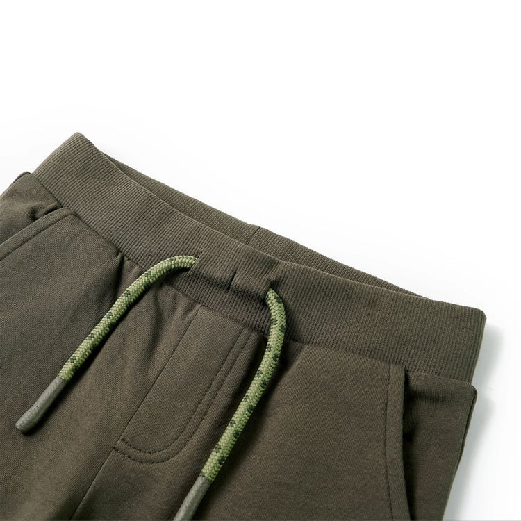 Vidaxl Kindershorts mit Trekoord 140 Donkerkaki