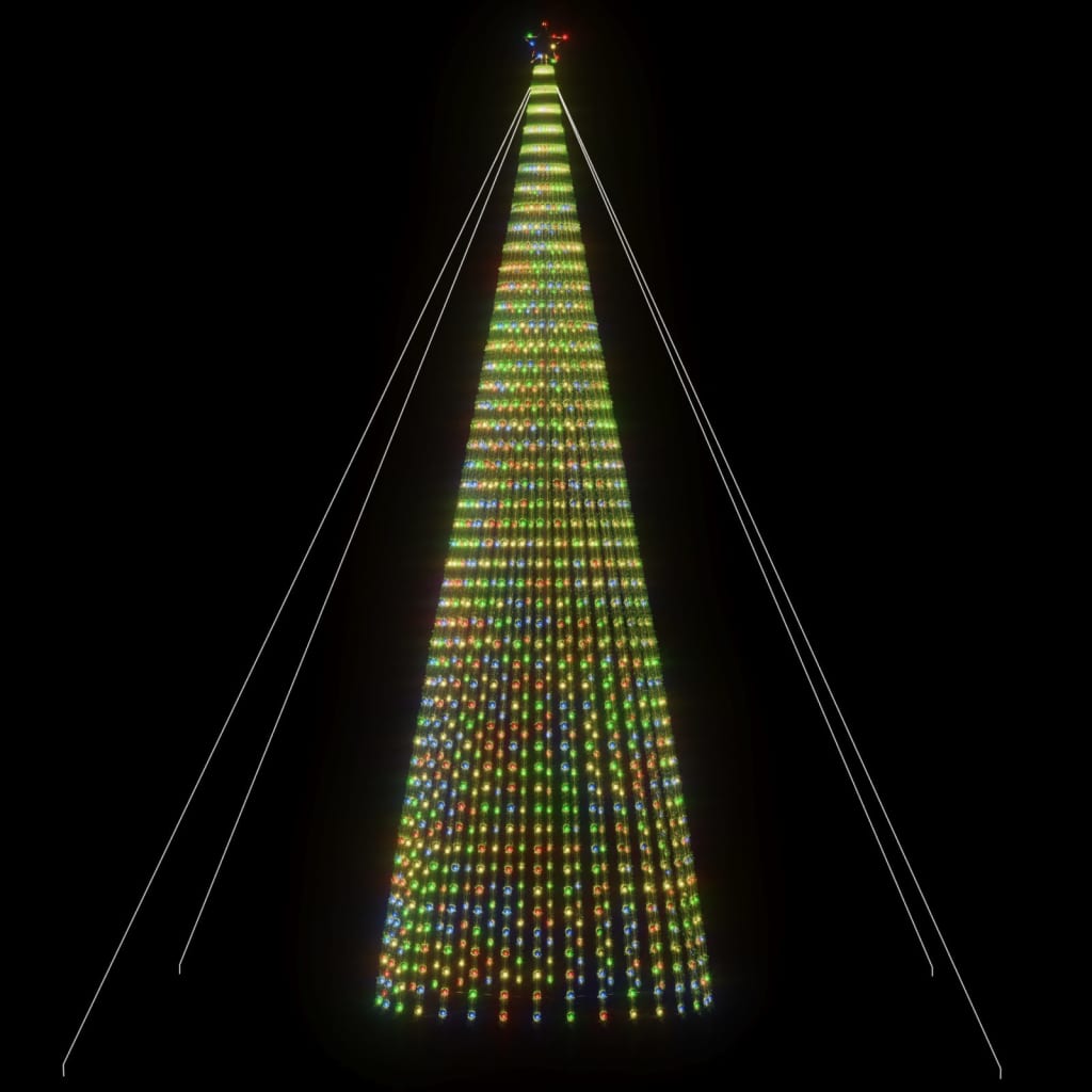 Vidaxl Light Cone 1544 Multi -Colored LEDs 500 cm