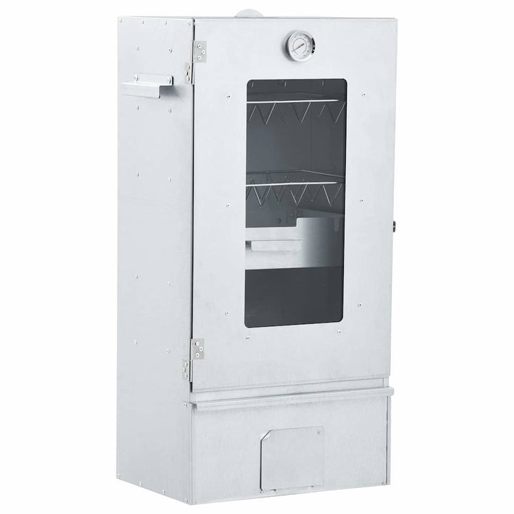 Vidaxl BBQ Smoker mit Kaltrauchgenerator aus verzinktem Stahl