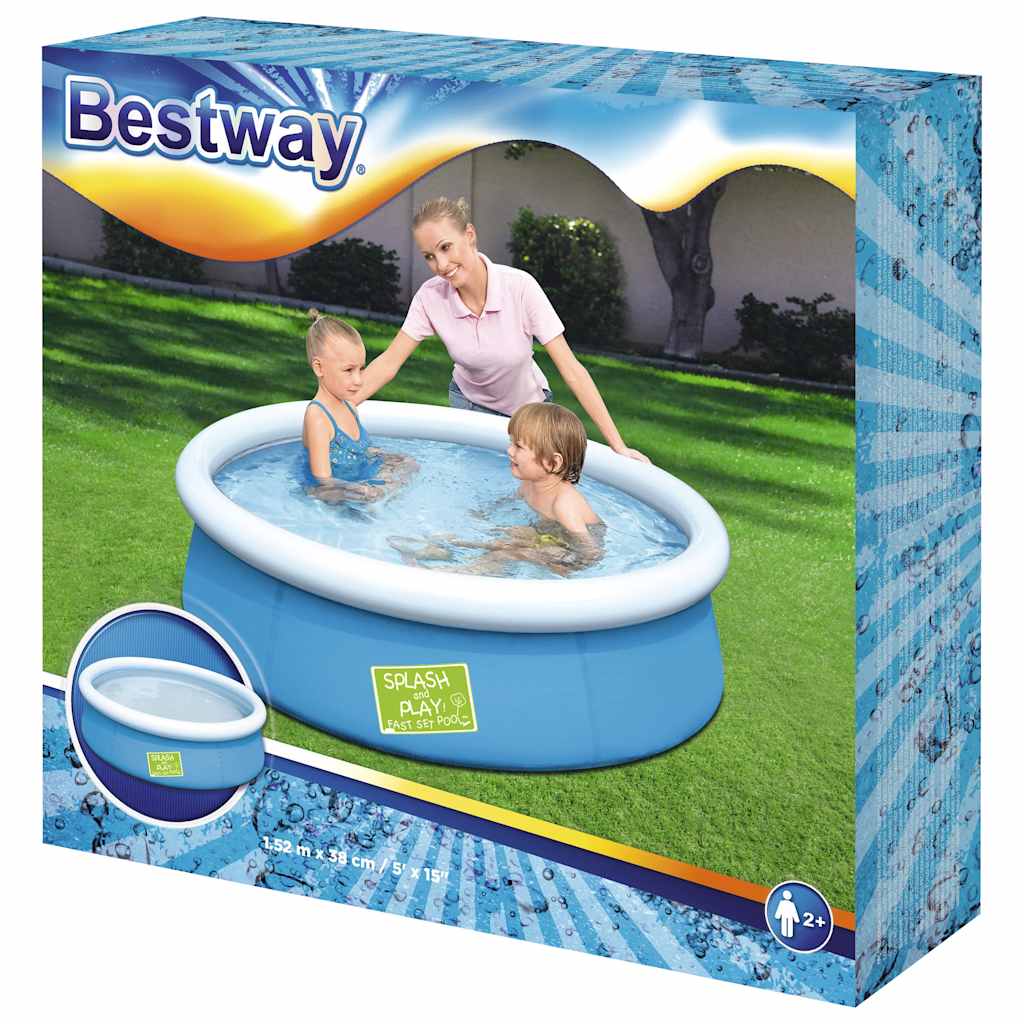 Bestway mein erster Rahmenpool -Schwimmbad 152x38 cm