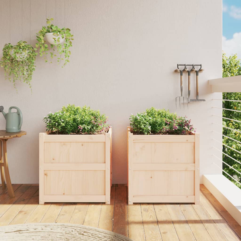 VIDAXL -Pflanzer 2 pc cm Festkiefer