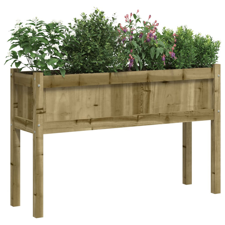 VIDAXL -Pflanzer mit Beinen 2 pc cm imprägniertes Holz
