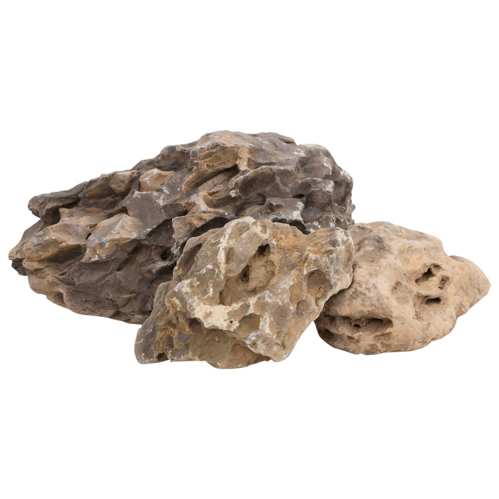 Vidaxl Dragon Stones 25 kg 10-40 cm grau