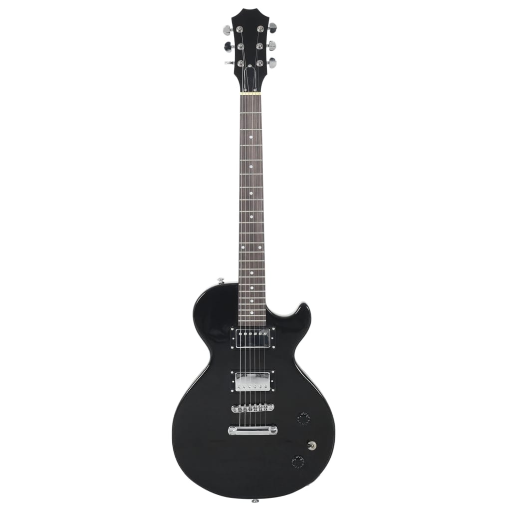 Vidaxl -Gitarre für Anfänger Elektrisch mit Tasche 4 4 39 Schwarz