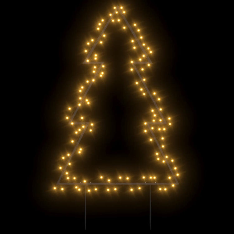 VIDAXL Weihnachtsbeleuchtung Weihnachtsbaum mit gemahlenen Stiften 115 LEDs 90 cm