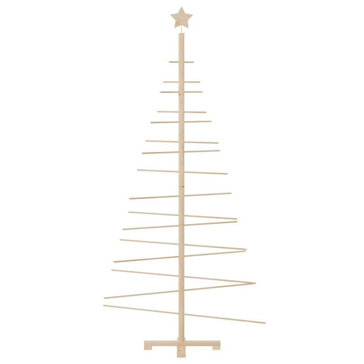 Vidaxx Weihnachtsdekoration Weihnachtsbaum 180 cm aus massivem Kiefernholz