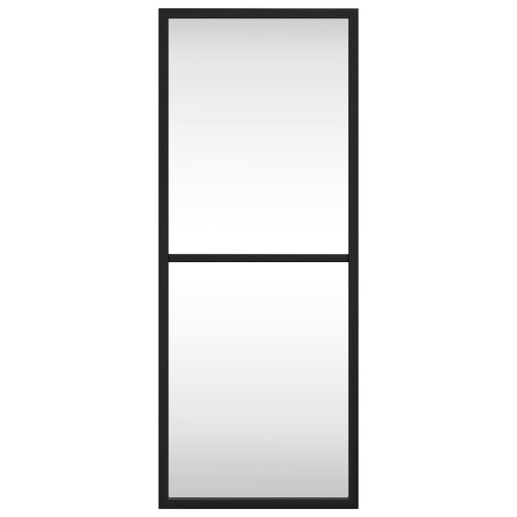 Vidaxl Wandspiegel rechteckig 20x50 cm Eisen schwarz