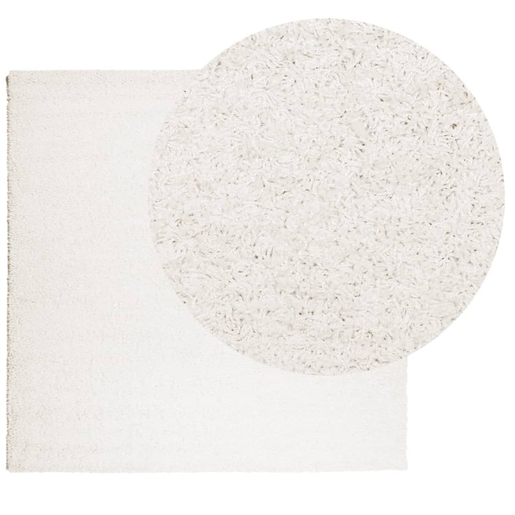 Vidaxl Teppich Pamplona Shaggy hochmoderne 200x200 cm Creme