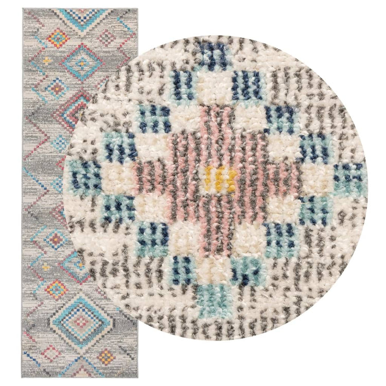 Vidaxl Teppich Arbizu Innere und außerhalb des Vintage -Stils 80x250 cm