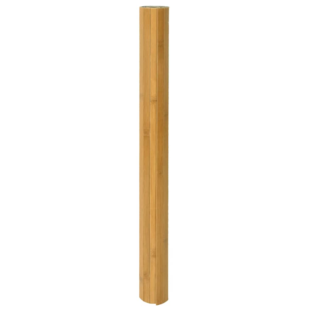 VIDAXL Rechteckige 80x100 cm Bambus natürlich