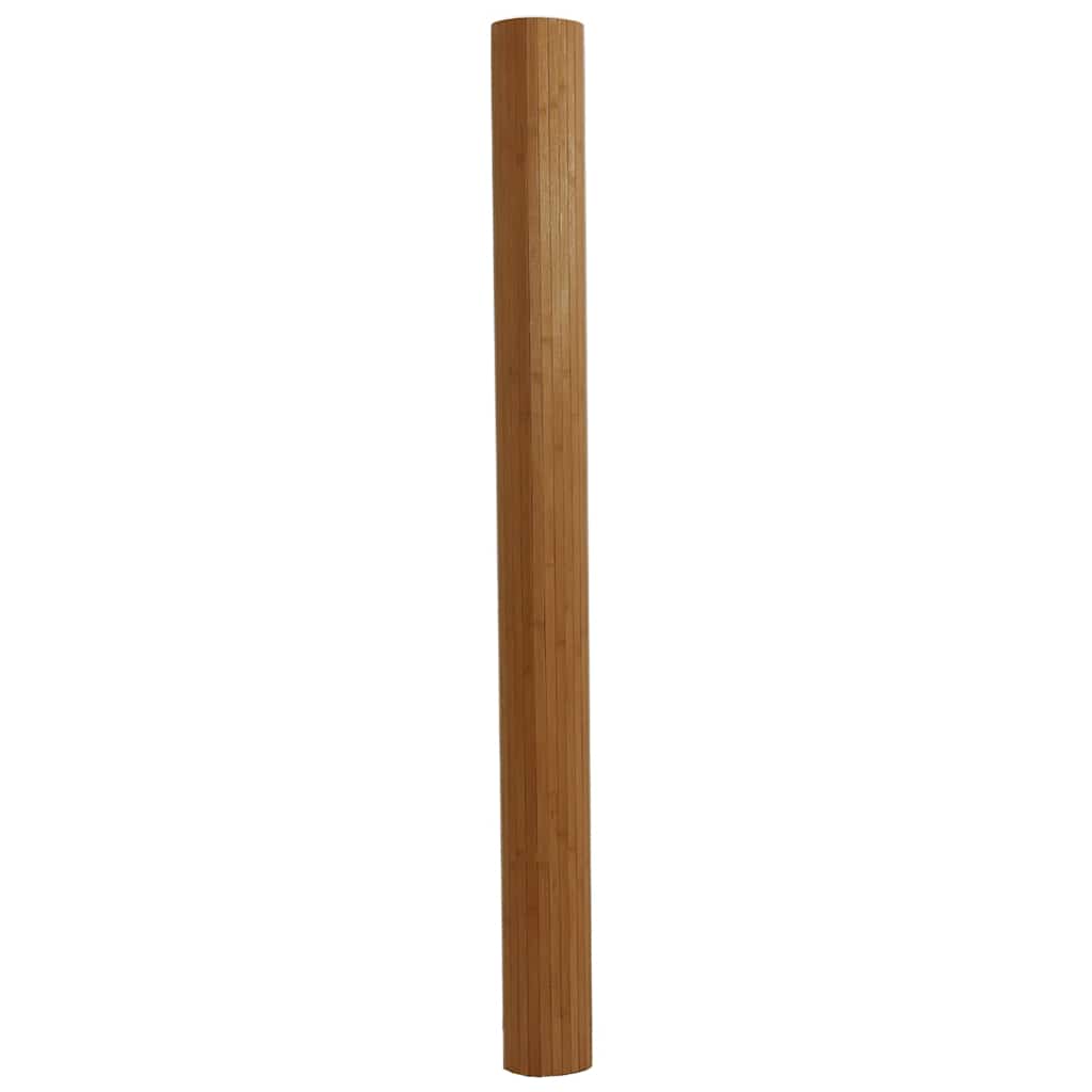 Vidaxl Teppich rechteckig 80x200 cm Bambusbraun