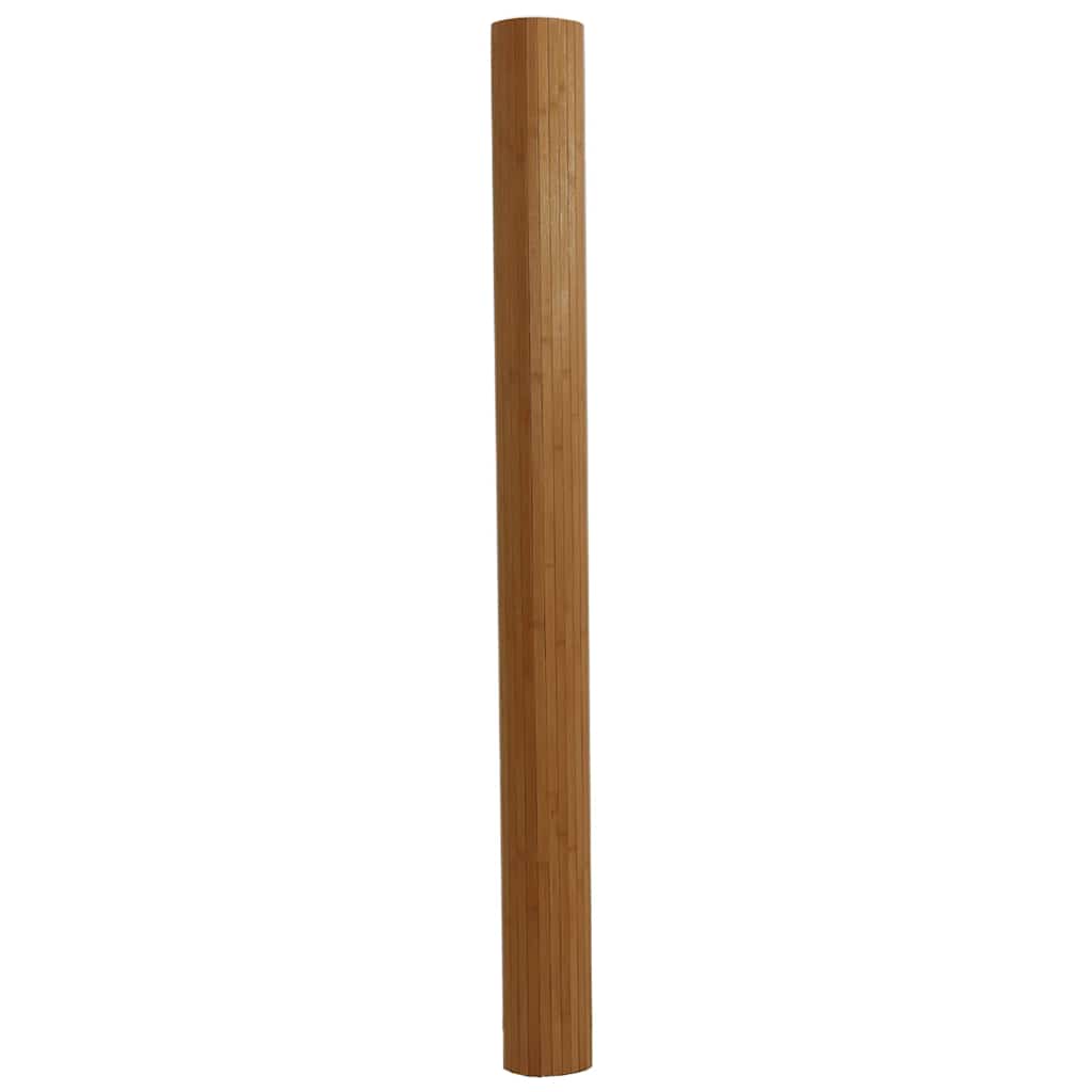 VIDAXL Rechteck 80 x 500 cm Bambusbraun