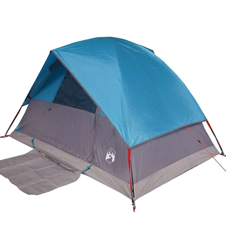 Vidaxl Dome Zelt 4-Personen wasserdicht blau