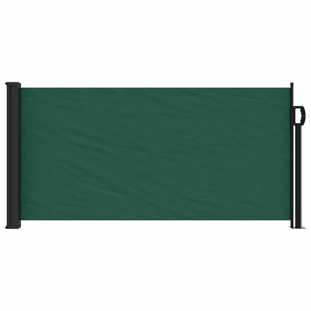 Vidaxx ausziehbarer Windschutz 100x300 cm dunkelgrün