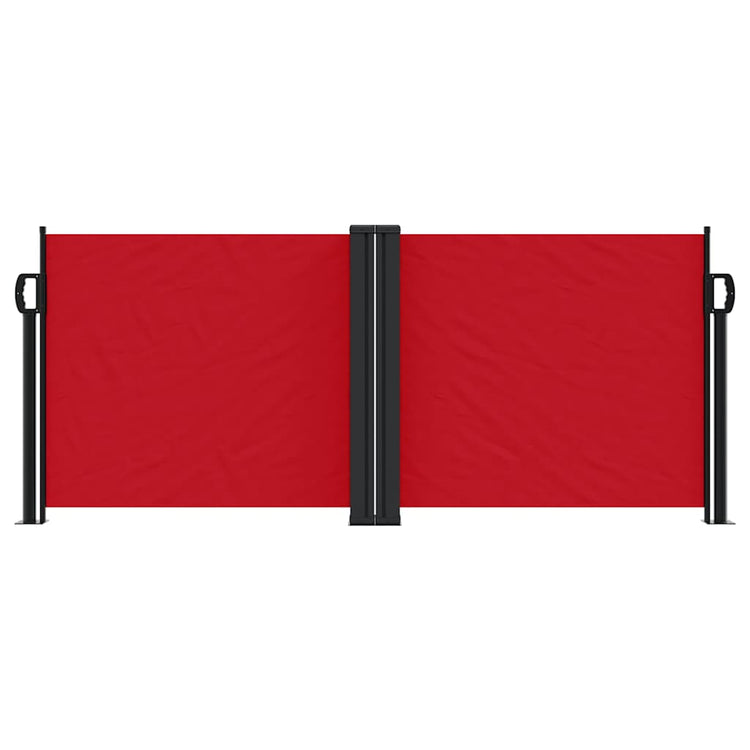 VIDAXL -Windschutzscheibe auszuziehen 100x600 cm rot