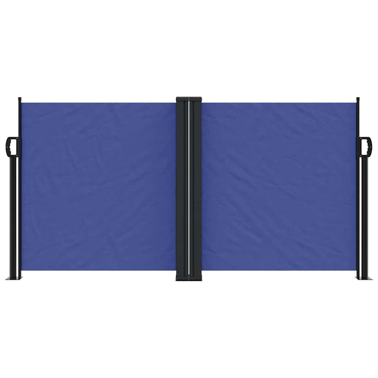 Vidaxl Windschutzscheibe ausziehbar 120 x 600 cm blau