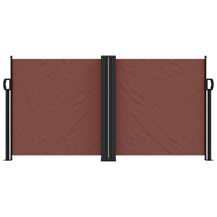 Vidaxl Windschutzscheibe ausziehbar 120 x 600 cm Braun