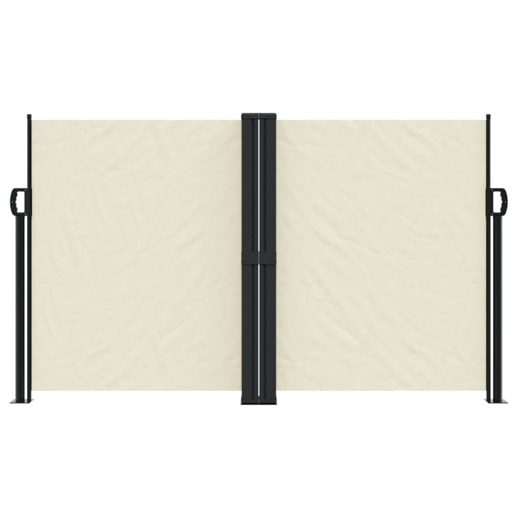 Vidaxl Garden Screen Ausziehbar 140 x 600 cm Creme