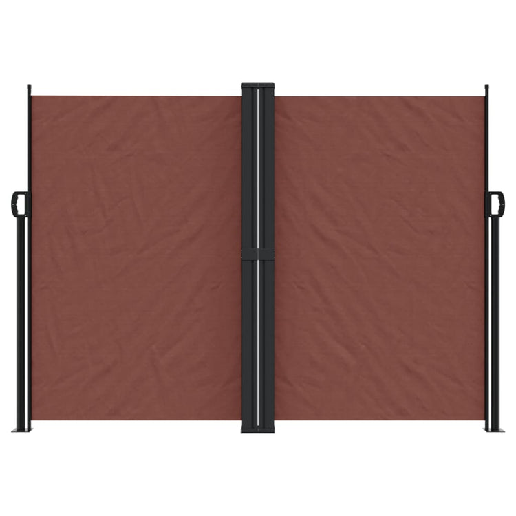 Vidaxl Windschutzscheibe ausziehbar 180 x 600 cm braun