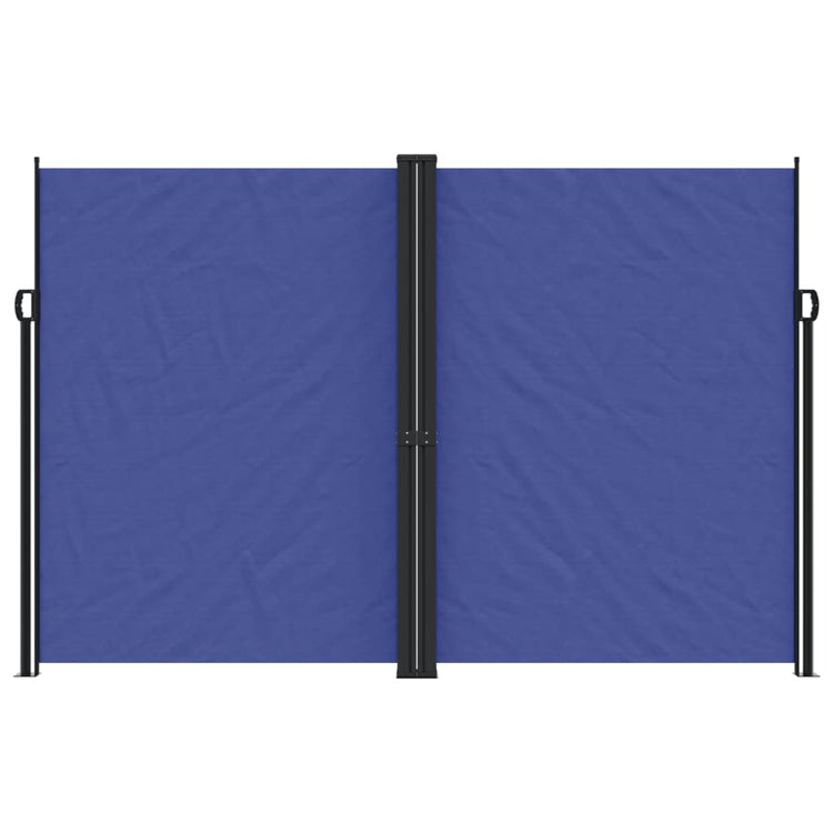 Vidaxl Windschutzscheibe ausziehbar 220x600 cm blau