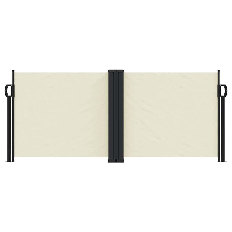 VIDAXL -Windschutzscheibe 100x1000 cm Creme