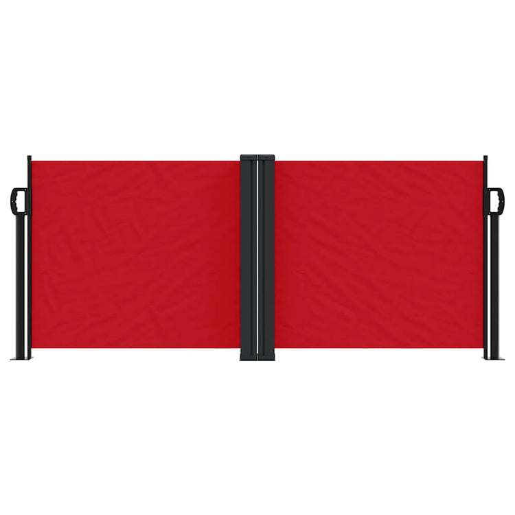 VIDAXL -Windschutzscheibe ausziehbar 100x1000 cm rot