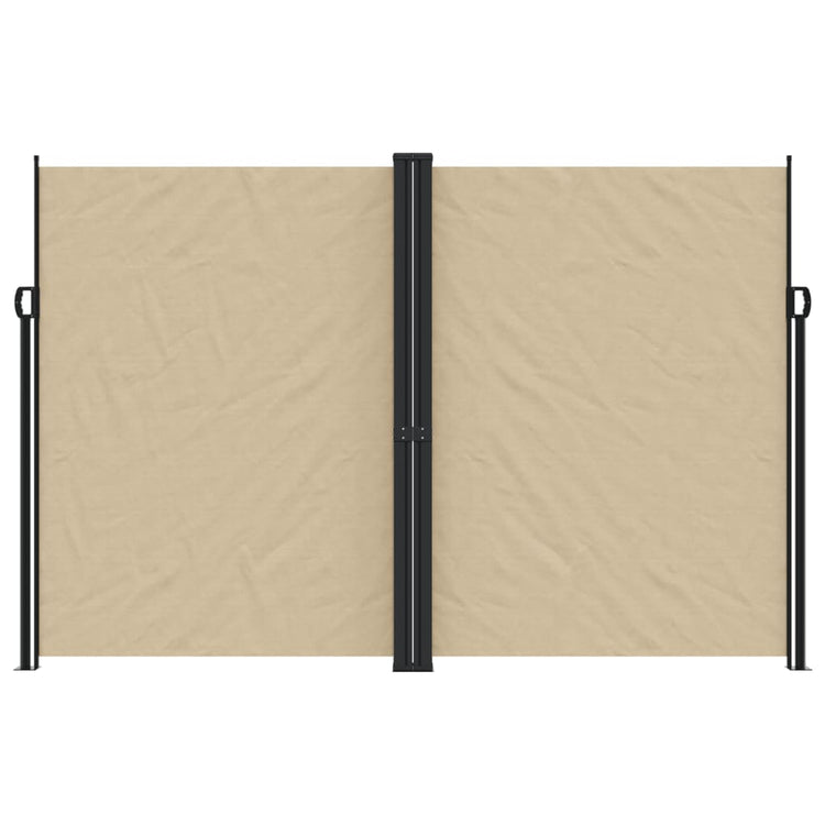 VIDAXL -Windschutzscheibe ausziell 220x1000 cm Beige