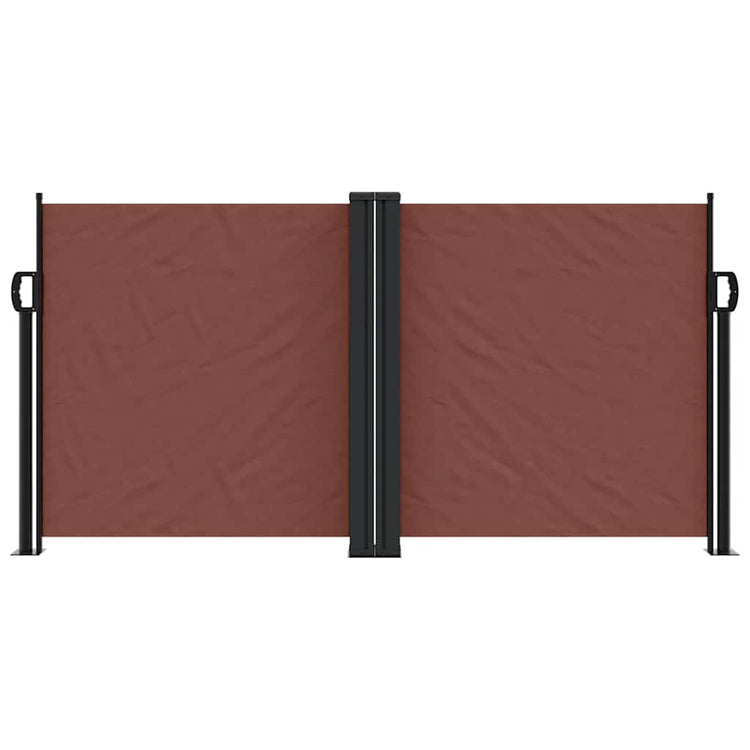 VIDAXL -Windschutzscheibe ausziehbar 120x1200 cm Braun