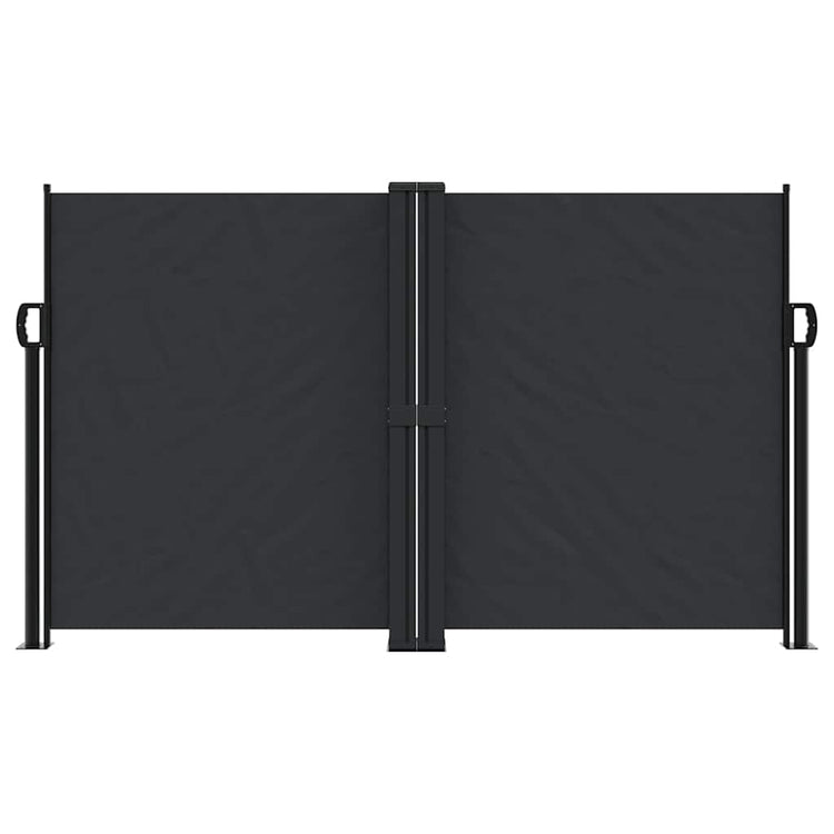 VIDAXL -Windschutzscheibe ausziell 140x1200 cm schwarz